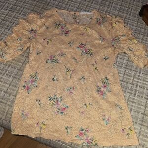 Floral Lace Blouse